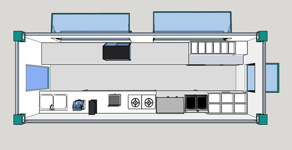 conteneur Café bar mobile8 conteneur Café bar mobile8